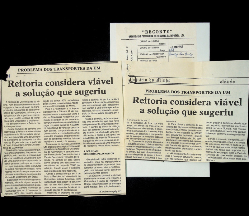  Problema dos transportes da UM: Reitoria considera viável a solução que sugeriu 