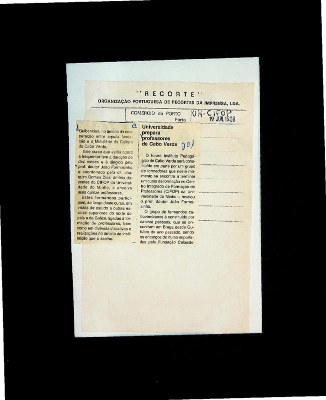  Universidade prepara professores de Cabo Verde 