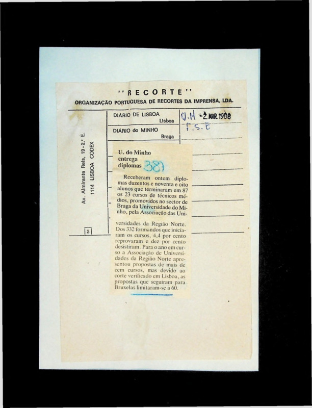  U. do Minho entrega diplomas 