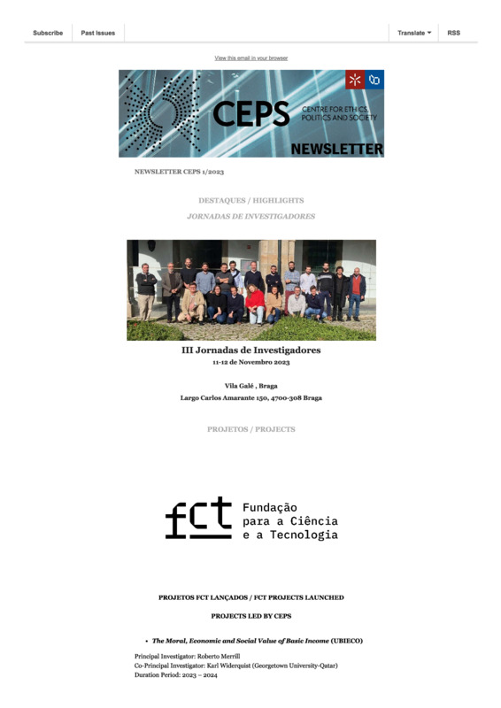  Newsletter CEPS 1/2023 