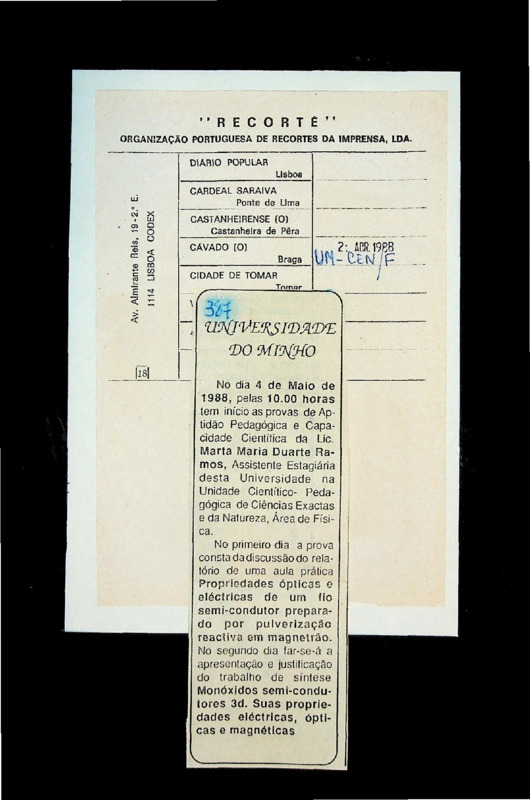  Provas de Aptidão Pedagógica e Capacidade Científica 