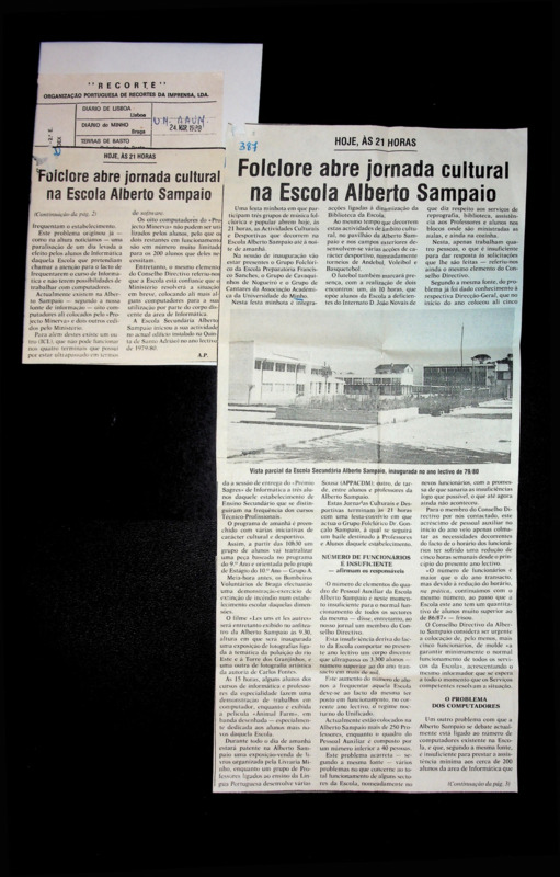  Folclore abre jornada cultural na Escola Alberto Sampaio 