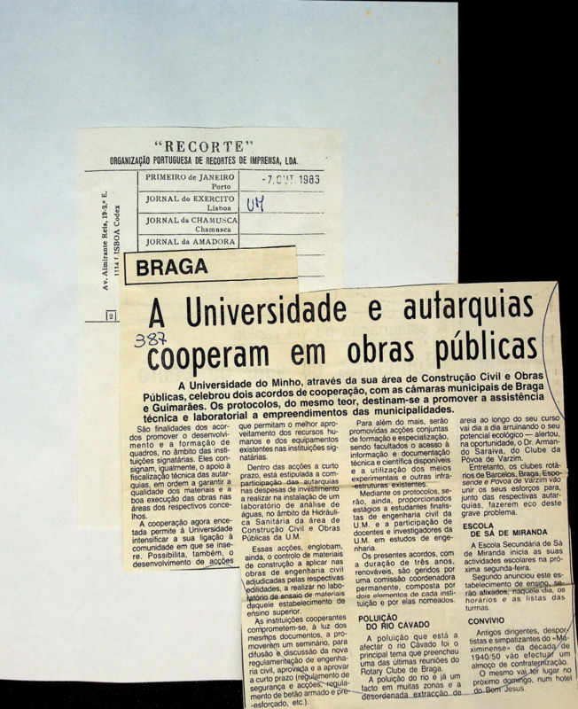  A Universidade e autarquias cooperam em obras públicas 