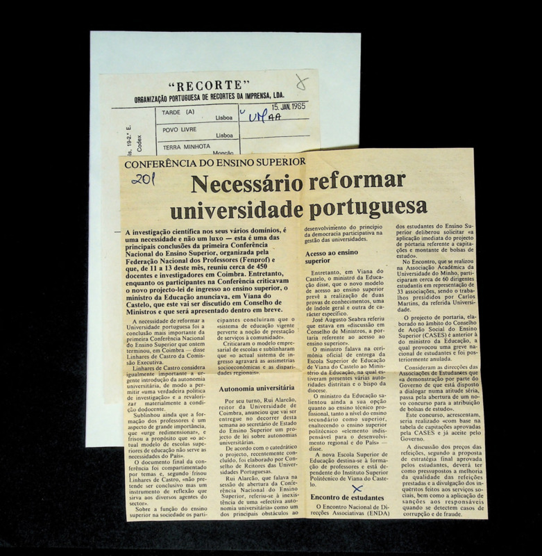  Necessário reformar universidade portuguesa 