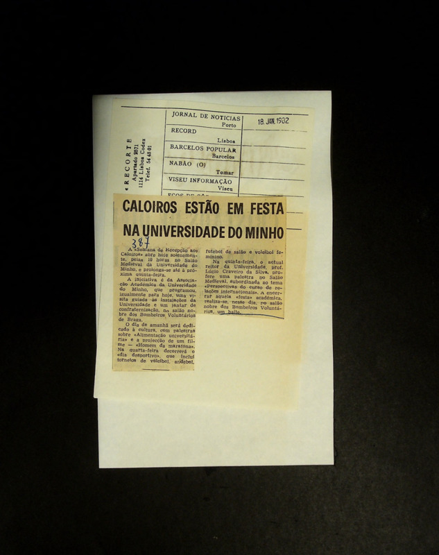  Caloiros estão em festa na Universidade do Minho 