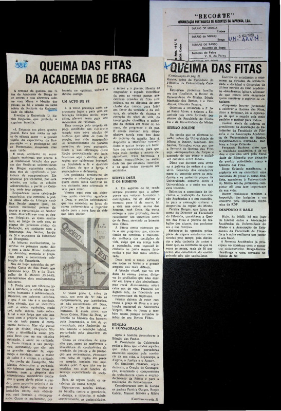  Queima das fitas da Academia de Braga 