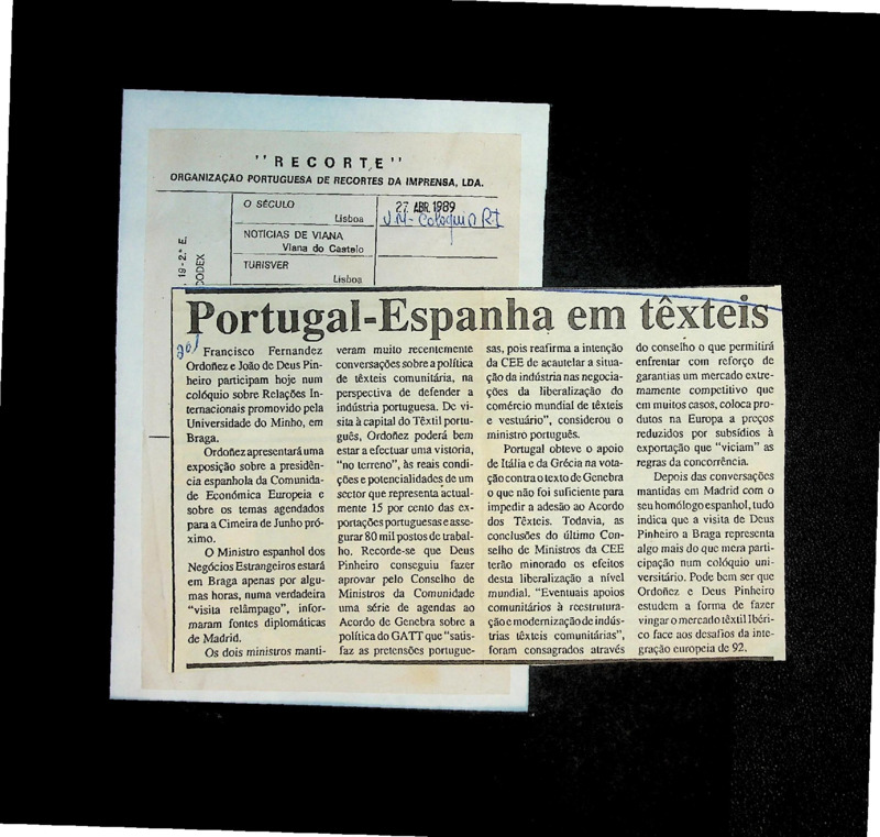  Portugal-Espanha em têxteis 