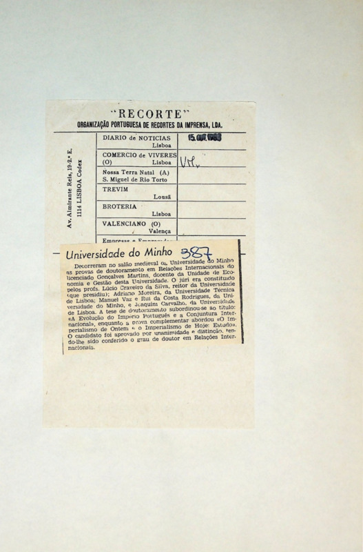  Universidade do Minho 