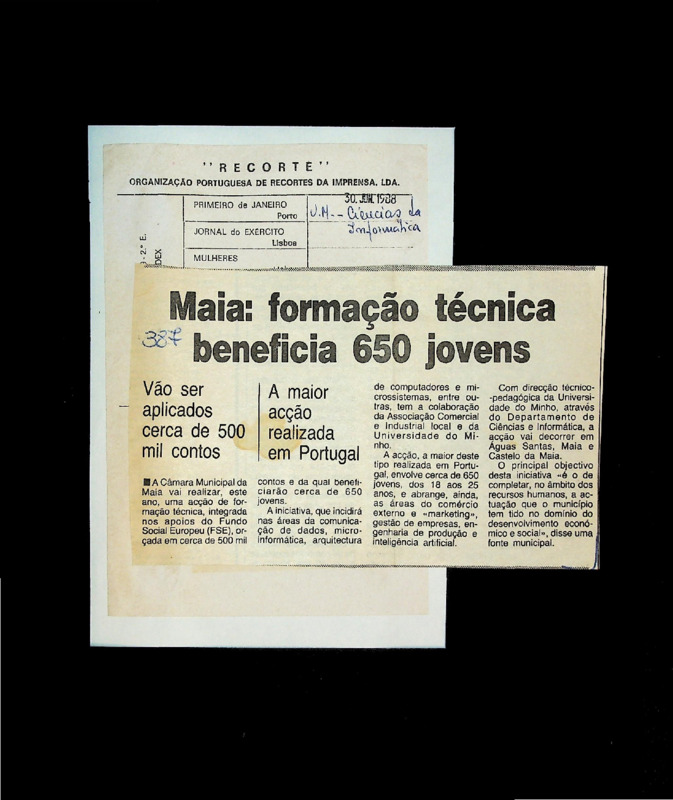  Maia: formação técnica beneficia 650 jovens 