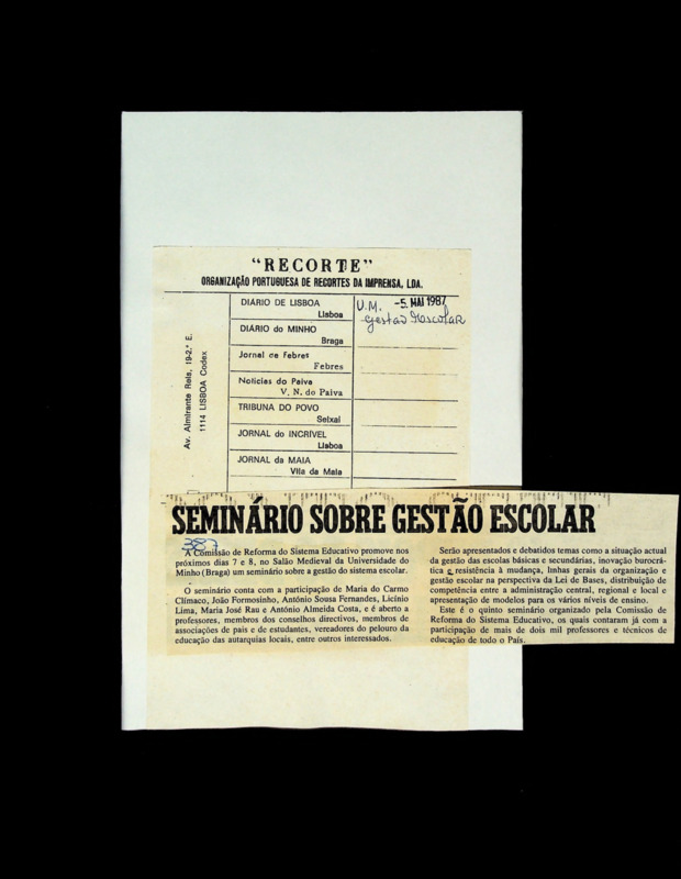  Seminário sobre gestão escolar 