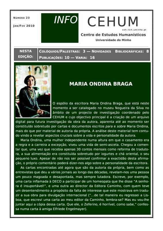  Info CEHUM (n.º 23) 