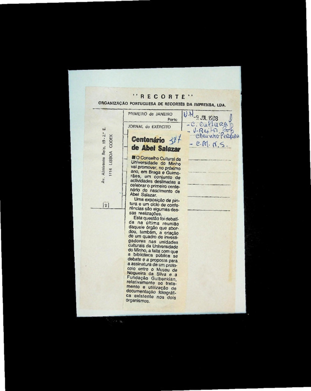  Centenário de Abel Salazar 