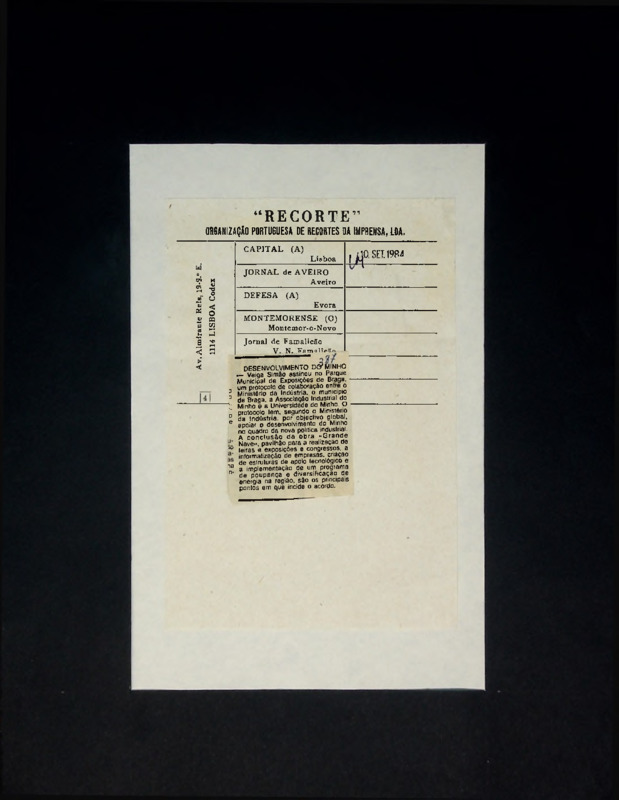  Desenvolvimento do Minho 