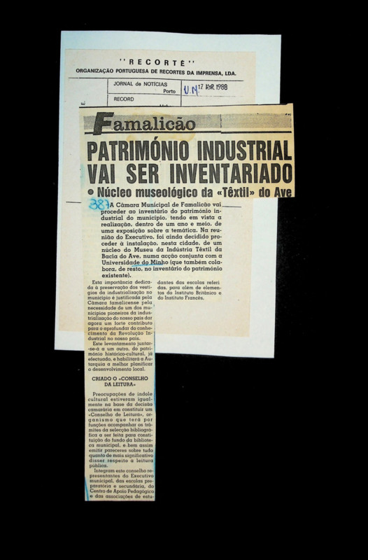  Património industrial vai ser inventariado: núcleo museológico da 