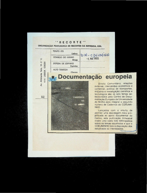  Documentação Europeia 