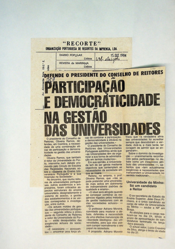 Participação e democraticidade na gestão das universidades 