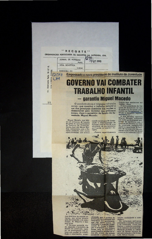  Governo vai combater trabalho infantil - garantiu Miguel Macedo 