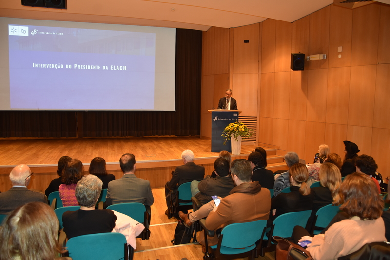  Cerimónia do 48.º Aniversário da Escola de Letras, Artes e Ciências Humanas 