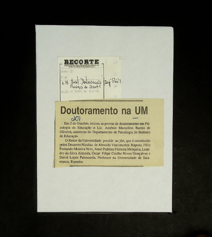  Doutoramento na UM 