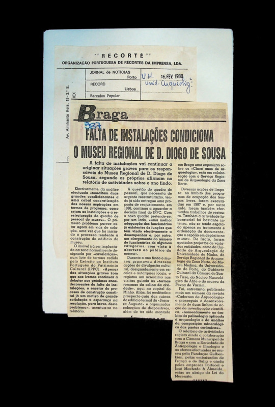  Falta de instalações condiciona o Museu Regional de D. Diogo de Sousa 