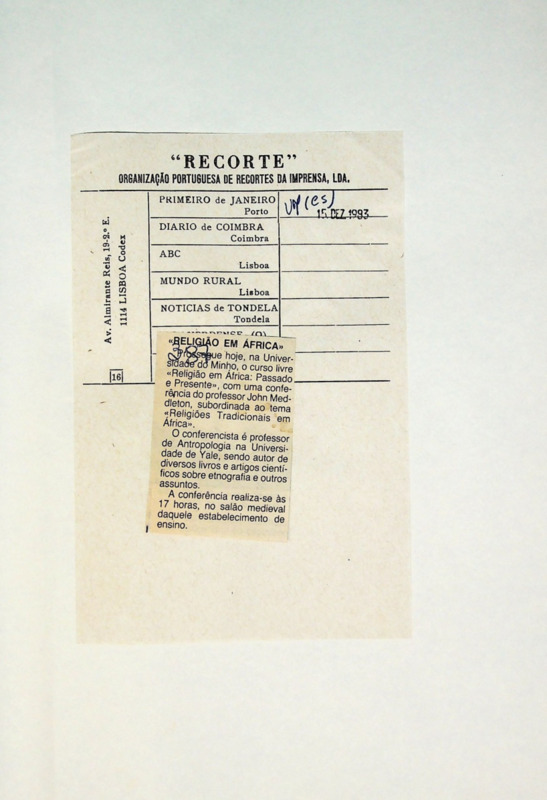  Religião em África 