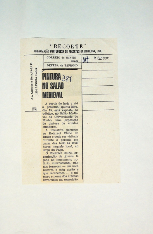  Pintura no Salão Medieval 