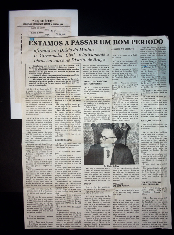  Estamos a passar um bom período - afirmou ao 