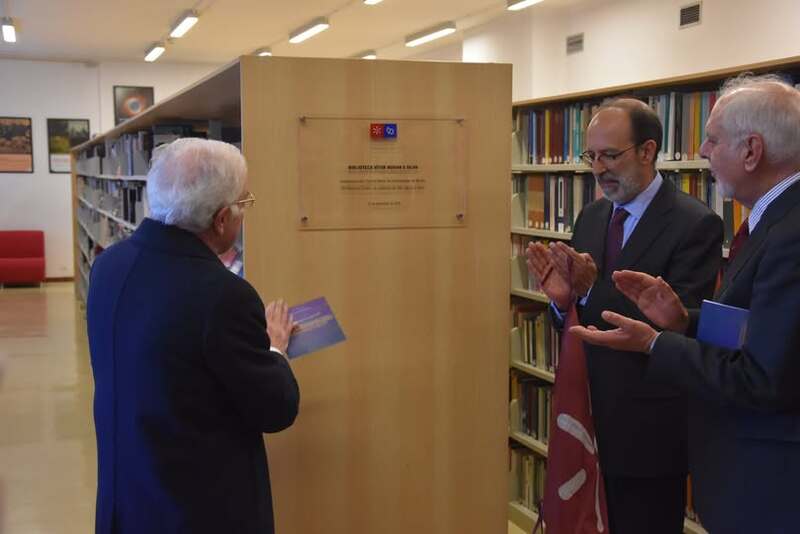  Inauguração da Biblioteca Vítor Aguiar e Silva do Instituto de Letras e Ciências Humanas 