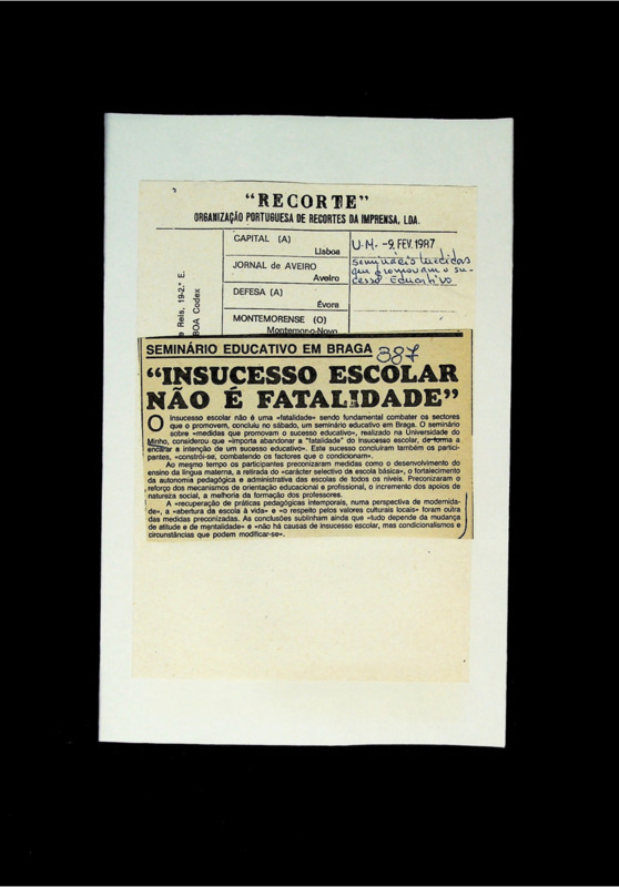  Seminário educativo em Braga - 