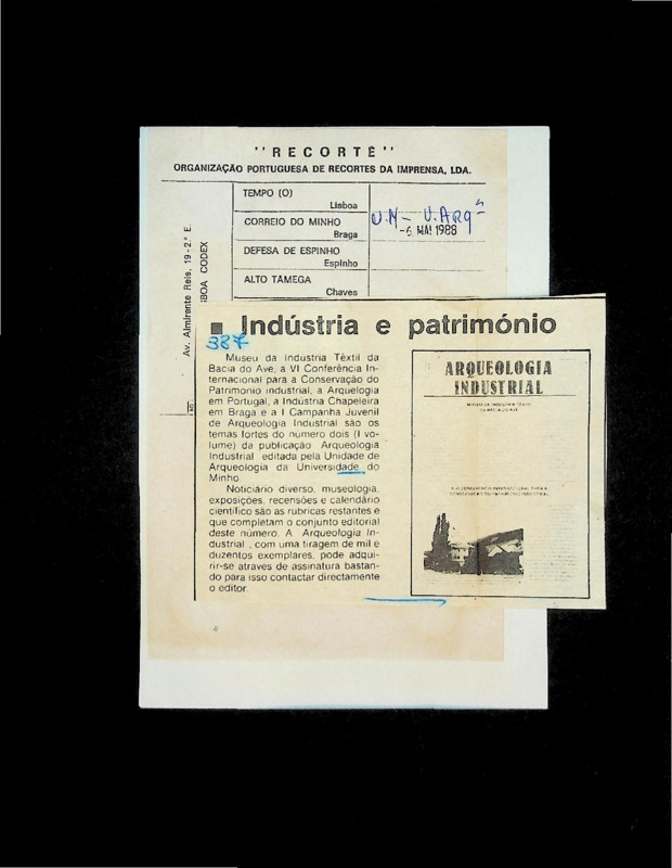  Indústria e Património 