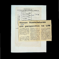 Novas licenciaturas em perspectiva na UM